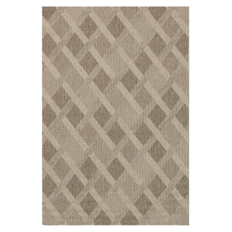 ΧΑΛΙ ETHNIK  203729C BROWN/CARAMEL BEIGE - 133X190  NewPlan