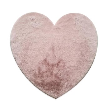 ΧΑΛΙ PUFFY FC19 PINK HEART ANTISLIP - 160X160Η  NewPlan