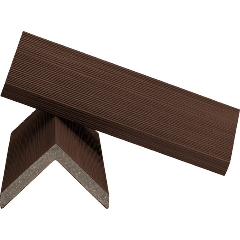 ΓΩΝΙΑ ΓΙΑ PREMIUM  DECK  WALNUT 620110  50Χ50Χ3600 NewPlan
