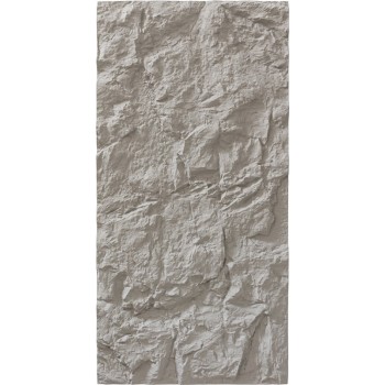 PANEL PU ΤΕΧΝΗΤΗΣ ΠΕΤΡΑΣ 334040 ROCK STONE 600/1200mm LIGHT GREY NewPlan
