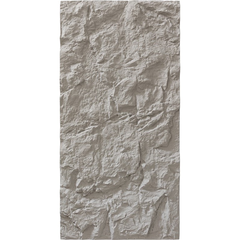 PANEL PU ΤΕΧΝΗΤΗΣ ΠΕΤΡΑΣ 334040 ROCK STONE 600/1200mm LIGHT GREY NewPlan