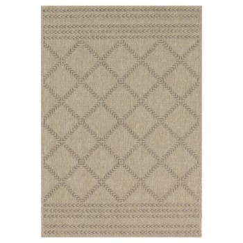 ΧΑΛΙ ETHNIK  2012C BROWN/CARAMEL BEIGE - 070X140  NewPlan