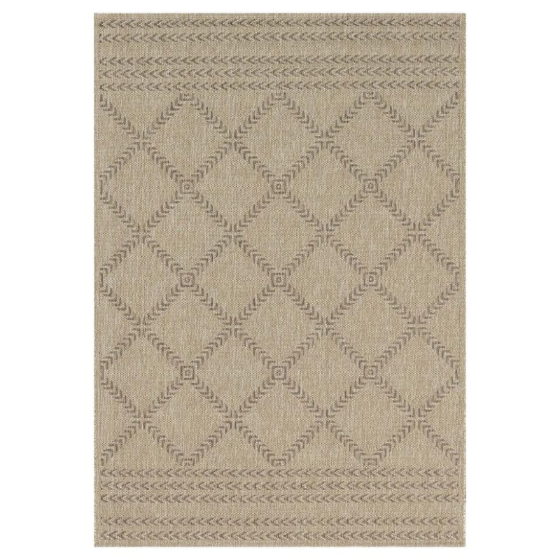 ΧΑΛΙ ETHNIK  2012C BROWN/CARAMEL BEIGE - 070X140  NewPlan