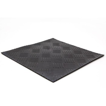 ΔΑΠΕΔΟ ΚΑΟΥΤΣΟΥΚ 9005 3mm CHECKER ΛΑΜΑΡΙΝΑ 1.5Μ NewPlan