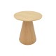 Βοηθητικό τραπέζι Donda pakoworld mdf sonoma Φ45x50εκ Βοηθητικό τραπέζι Donda pakoworld mdf sonoma Φ45x50εκ