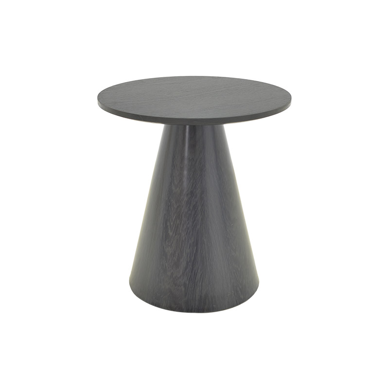 Tραπέζια σαλονιού Donda pakoworld mdf σετ 2τεμ. μαύρο