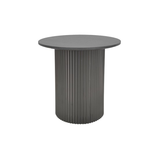 Tραπέζια σαλονιού Dovel pakoworld mdf σετ 2τεμ. μαύρο