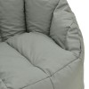 Πολυθρόνα Kerlon pakoworld αδιάβροχο σε γκρι απόχρωση Φ80x65εκ