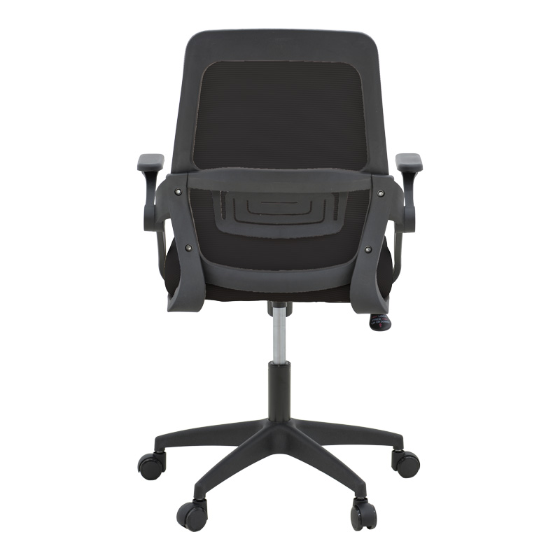 Καρέκλα γραφείου Reji pakoworld mesh ύφασμα μαύρο 58x60x89-99εκ