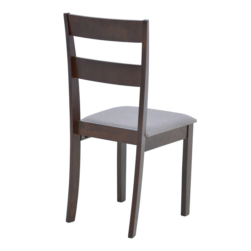 Tραπεζαρία επεκτεινόμενη Mabor-Dallan pakoworld ξύλο σε καρυδί απόχρωση 120-150x80x73,8εκ