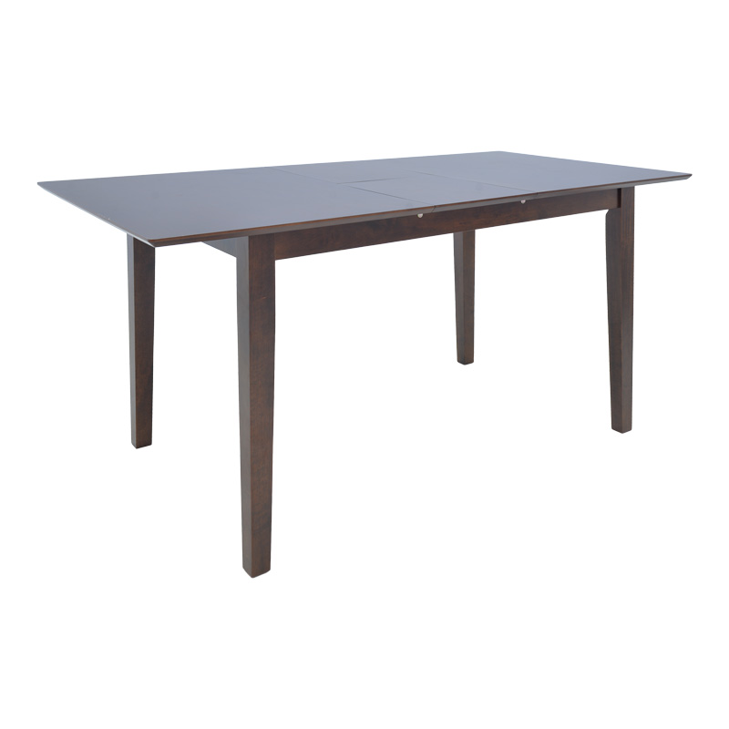 Tραπεζαρία επεκτεινόμενη Mabor-Dallan pakoworld ξύλο σε καρυδί απόχρωση 120-150x80x73,8εκ