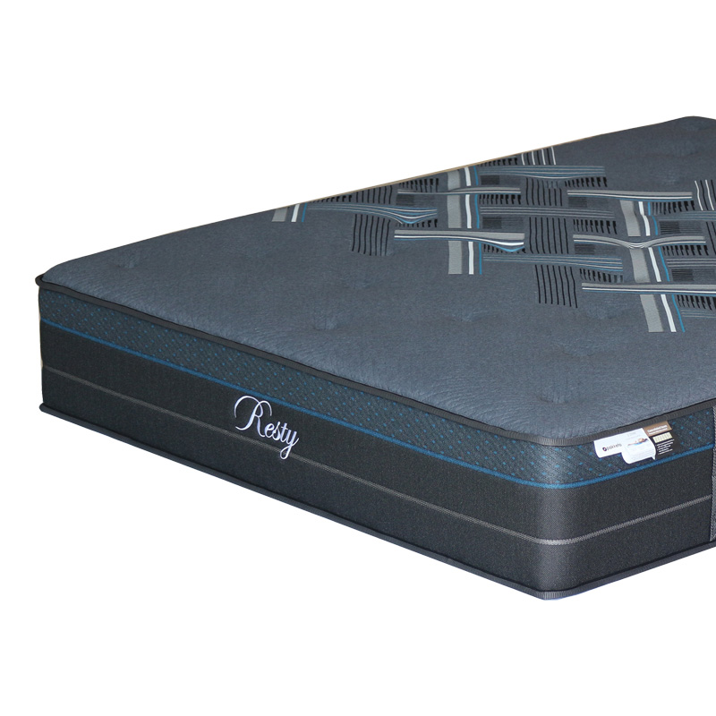 Στρώμα Resty pakoworld pocket spring μονής όψης με ενσωματωμένο ανώστρωμα 26cm 160x200εκ
