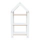 Ραφιέρα Montessori Zoilen I pakoworld λευκό-ροζ mdf 50x30x100εκ Ραφιέρα Montessori Zoilen I pakoworld λευκό-ροζ mdf 50x30x100εκ