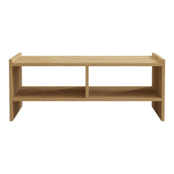 Τραπέζι σαλονιού Tiena pakoworld σε oak απόχρωση 90x50x35εκ
