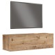 Έπιπλο τηλεόρασης επιτοίχιο Serit pakoworld sonoma 100x31.6x29.6εκ Έπιπλο τηλεόρασης επιτοίχιο Serit pakoworld sonoma 100x31.6x29.6εκ