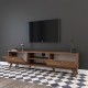 Έπιπλο τηλεόρασης Sabian pakoworld καρυδί 180x35x48,5εκ Έπιπλο τηλεόρασης Sabian pakoworld καρυδί 180x35x48,5εκ