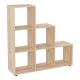 Βιβλιοθήκη Schody pakoworld σε oak απόχρωση 105.5x29.2x107εκ Βιβλιοθήκη Schody pakoworld σε oak απόχρωση 105.5x29.2x107εκ