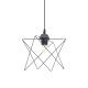Φωτιστικό οροφής Langit pakoworld Ε27 μέταλλο μάυρο 18x18x65εκ Φωτιστικό οροφής Langit pakoworld Ε27 μέταλλο μάυρο 18x18x65εκ