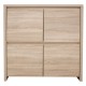 Μπουφές Selina pakoworld sonoma 105x40.5x112.5εκ Μπουφές Selina pakoworld sonoma 105x40.5x112.5εκ