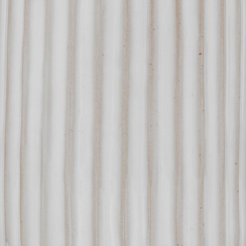 Βάζο Whiten pakoworld κεραμικό σε λευκή απόχρωση Φ13x28εκ