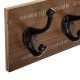 Κρεμάστρα Terty pakoworld mdf σε καρυδί απόχρωση 50x8.5x13εκ Κρεμάστρα Terty pakoworld mdf σε καρυδί απόχρωση 50x8.5x13εκ