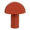 Επιτραπέζιο φωτιστικό Mushi pakoworld μέταλλο σε terracotta απόχρωση Φ20x24,5εκ