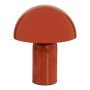 Επιτραπέζιο φωτιστικό Mushi pakoworld μέταλλο σε terracotta απόχρωση Φ20x24,5εκ