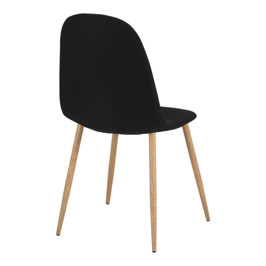 Τραπεζαρία Manka-Bella pakoworld σετ 5τεμ σε sonoma απόχρωση 110x80x70εκ