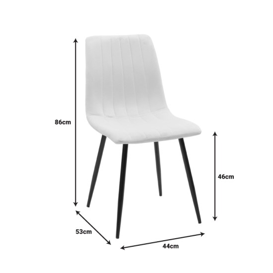 Τραπεζαρία Balou-Noor pakoworld σετ 5τεμ MDF μαύρο-μπεζ Φ100x73εκ Τραπεζαρία Balou-Noor pakoworld σετ 5τεμ MDF μαύρο-μπεζ Φ100x73εκ