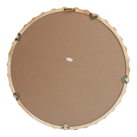 Καθρέπτης Specio pakoworld ξύλο σε φυσική απόχρωση Φ60x4.5εκ Καθρέπτης Specio pakoworld ξύλο σε φυσική απόχρωση Φ60x4.5εκ