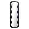 Καθρέπτης Lezour pakoworld βελούδο σε μαύρη απόχρωση 50x5x170εκ