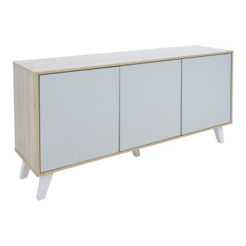 Μπουφές Billie pakoworld sonoma-γκρι 149x40x77εκ