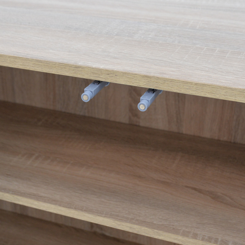 Μπουφές Billie pakoworld sonoma-γκρι 149x40x77εκ