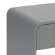 Κομοδίνο Zeplen pakoworld MDF σε γκρι απόχρωση 40x40x53εκ Κομοδίνο Zeplen pakoworld MDF σε γκρι απόχρωση 40x40x53εκ