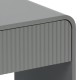 Κομοδίνο Zeplen pakoworld MDF σε γκρι απόχρωση 40x40x53εκ Κομοδίνο Zeplen pakoworld MDF σε γκρι απόχρωση 40x40x53εκ