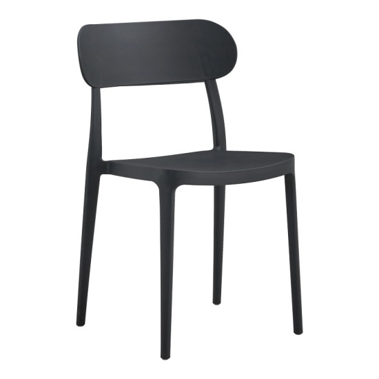 Καρέκλα Amvroan pakoworld με UV protection ανθρακί pp 51x49x79.5εκ Καρέκλα Amvroan pakoworld με UV protection ανθρακί pp 51x49x79.5εκ