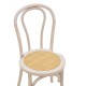 Καρέκλα στοιβαζόμενη Βιέννης Azhel pakoworld white wash ξύλο οξιάς-έδρα φυσικό rattan 41x50x89εκ Καρέκλα Azhel pakoworld white wash ξύλο οξιάς-έδρα φυσικό rattan 41x50x89εκ
