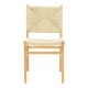 Καρέκλα Arten pakoworld σχοινί-rubberwood σε φυσική απόχρωση 60x55x85εκ Καρέκλα Arten pakoworld σχοινί-rubberwood σε φυσική απόχρωση 60x55x85εκ