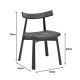 Καρέκλα Clareta pakoworld rubberwood-σχοινί σε φυσική απόχρωση 53x55x79εκ Καρέκλα Clareta pakoworld rubberwood-σχοινί σε φυσική απόχρωση 53x55x79εκ