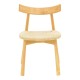 Καρέκλα Clareta pakoworld rubberwood-σχοινί σε φυσική απόχρωση 53x55x79εκ Καρέκλα Clareta pakoworld rubberwood-σχοινί σε φυσική απόχρωση 53x55x79εκ