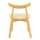 Καρέκλα Clareta pakoworld rubberwood-σχοινί σε φυσική απόχρωση 53x55x79εκ Καρέκλα Clareta pakoworld rubberwood-σχοινί σε φυσική απόχρωση 53x55x79εκ