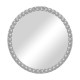 Καθρέπτης Mebel Inart ασημί pp Φ60x3.5εκ Καθρέπτης Mebel Inart ασημί pp Φ60x3.5εκ