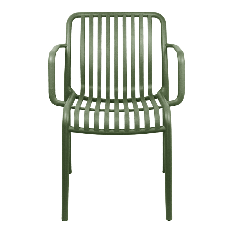 Πολυθρόνα Zoi pakoworld pp σε σκούρο πράσινο απόχρωση 55.5x57.5x79εκ