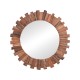 Καθρέπτης Rounder pakoworld teak ξύλο σε φυσική απόχρωση Φ80x4εκ Καθρέπτης Rounder pakoworld teak ξύλο σε φυσική απόχρωση Φ80x4εκ