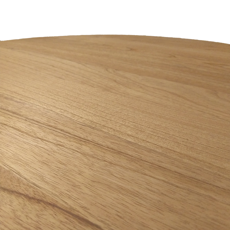 Τραπεζαρία Elaiza-Kenda pakoworld σετ 3τεμ σε φυσική-μπεζ απόχρωση Φ80x75εκ