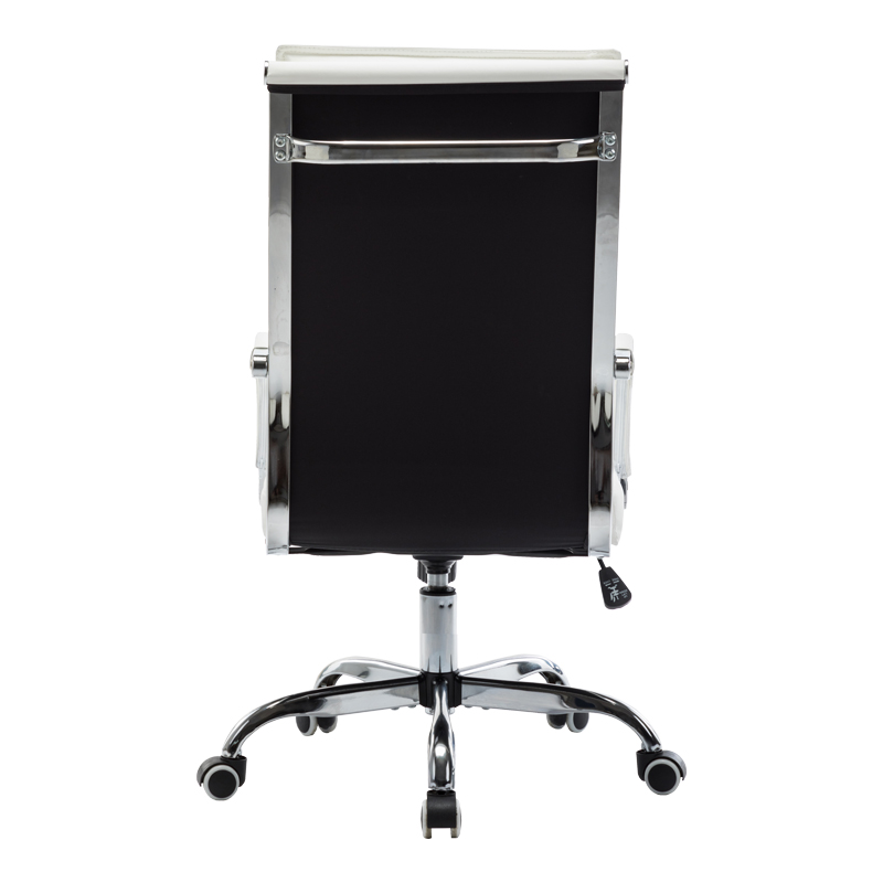 Καρέκλα γραφείου διευθυντη Mavel pakoworld PU λευκό 55x62x100-110εκ