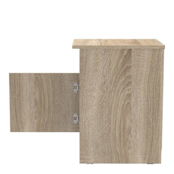 Κομοδίνο Galdi pakoworld σε sonoma απόχρωση 40x45x60εκ