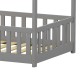 Παιδικό κρεβάτι Callan τ.Montessori με κιγκλίδωμα pakoworld ξύλο πεύκου σε γκρι απόχρωση 90x190εκ Παιδικό κρεβάτι Callan τ.Montessori με κιγκλίδωμα pakoworld ξύλο πεύκου σε γκρι απόχρωση 90x190εκ