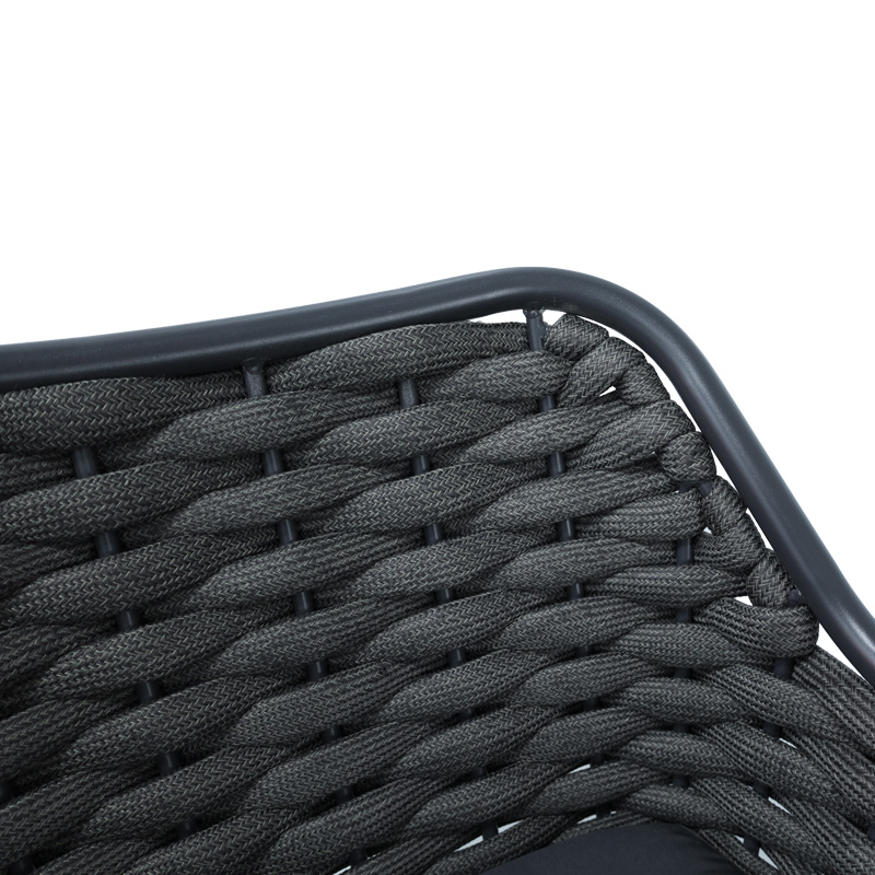 Σκαμπό μπαρ αλουμινίου Zuki pakoworld στοιβαζόμενη με γκρι σκελετό και μαξιλάρι 55x54x109εκ