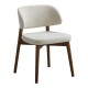 Καρέκλα Siena pakoworld rubberwood σε καρυδί-εκρού απόχρωση 48x50x81εκ Καρέκλα Siena pakoworld rubberwood σε καρυδί-εκρού απόχρωση 48x50x81εκ